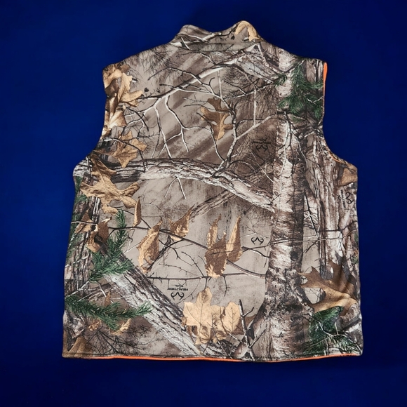 Men's RedHead RealTree Camo Print Reversible Hunting Vest - Picture 2 of 4